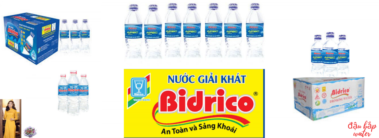 Nước tinh khiết đóng thùng Bidrico 500ml