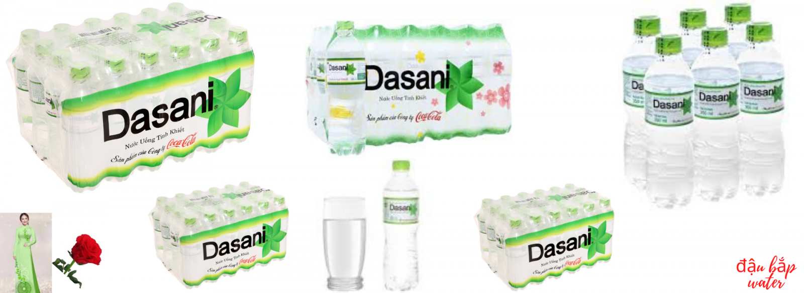 Nước tinh khiết đóng chai Dasani 350ml