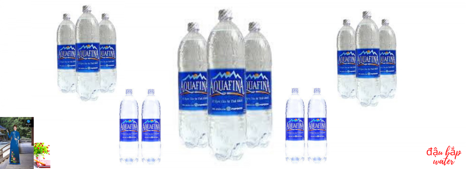 Nước tinh khiết đóng thùng Aquafina 1500ml